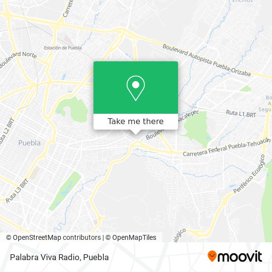 Palabra Viva Radio map