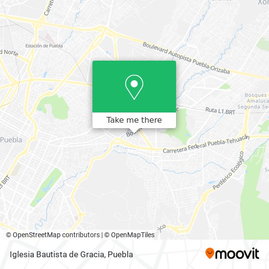 Mapa de Iglesia Bautista de Gracia