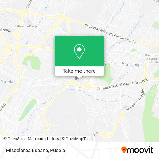 Mapa de Miscelanea España