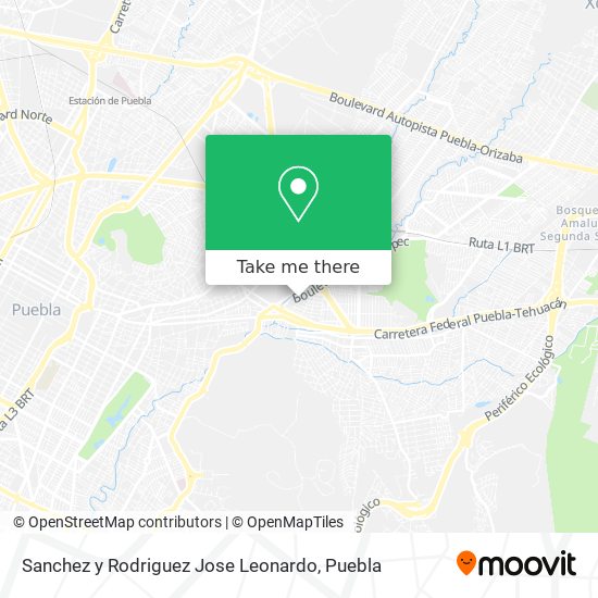 Mapa de Sanchez y Rodriguez Jose Leonardo