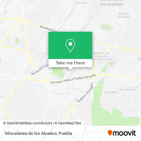 Miscelanea de los Abuelos map