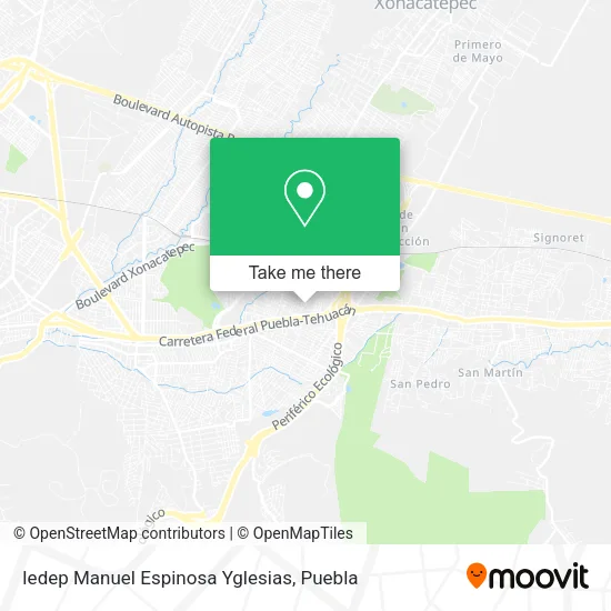 Mapa de Iedep Manuel Espinosa Yglesias
