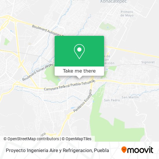 Proyecto Ingenieria Aire y Refrigeracion map