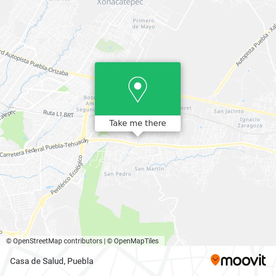 Mapa de Casa de Salud