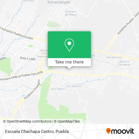 Escuela Chachapa Centro map
