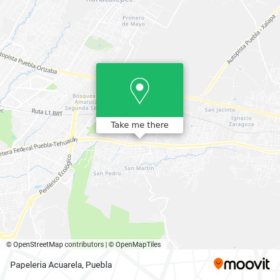 Mapa de Papeleria Acuarela