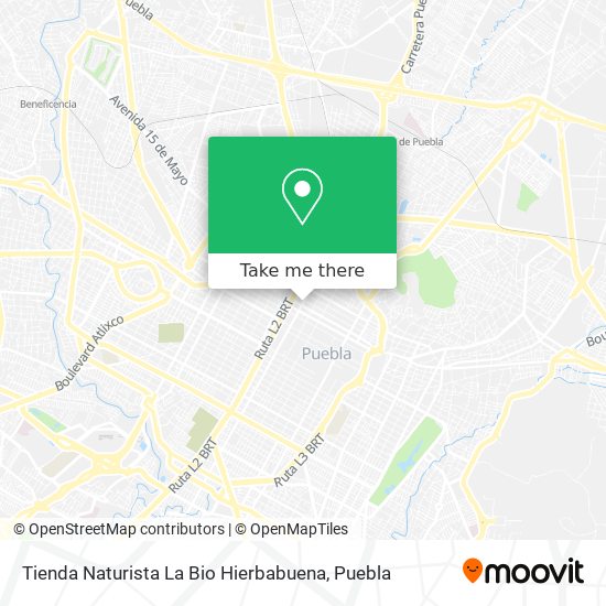 Tienda Naturista La Bio Hierbabuena map