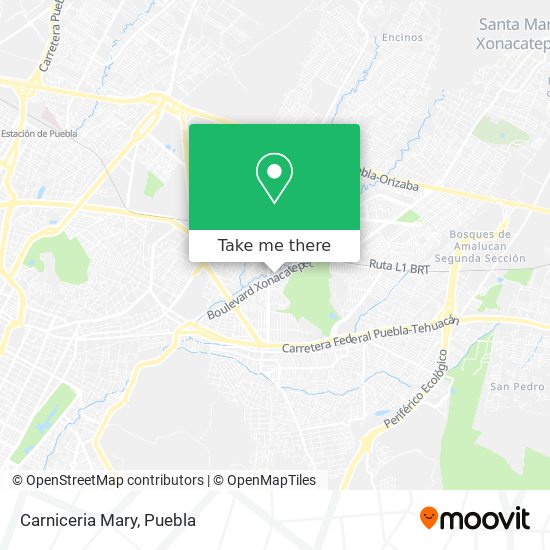 Carniceria Mary map