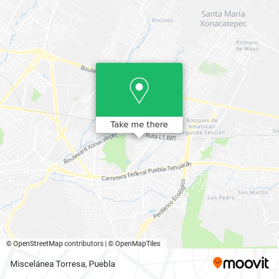 Mapa de Miscelánea Torresa
