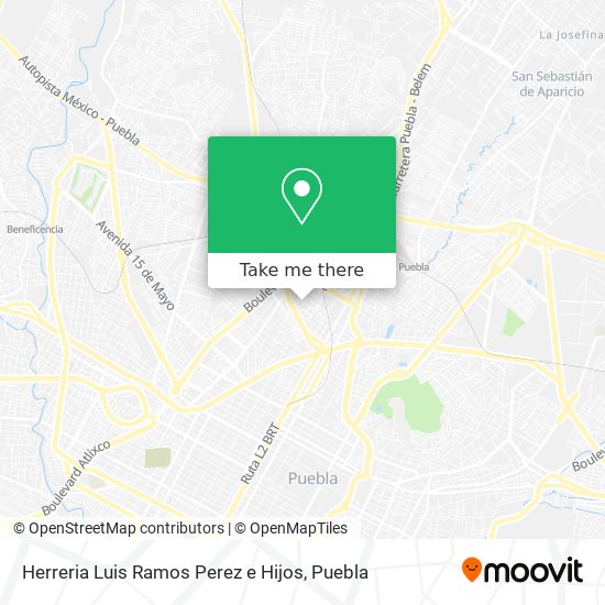Herreria Luis Ramos Perez e Hijos map