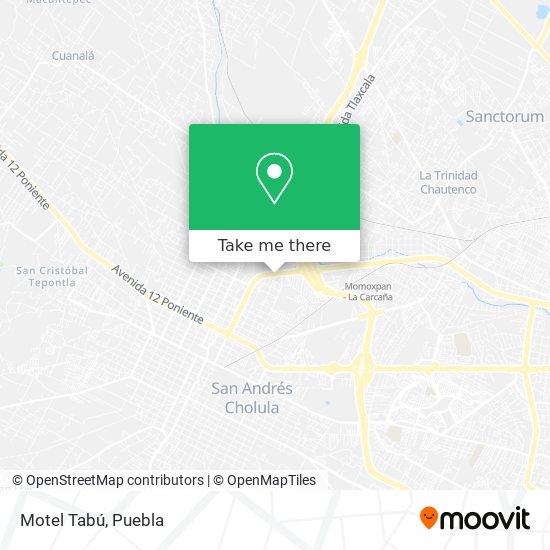 Mapa de Motel Tabú