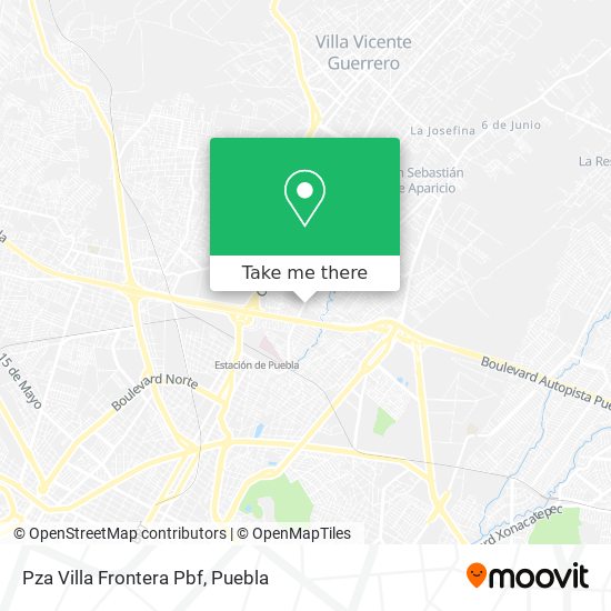 Mapa de Pza Villa Frontera Pbf