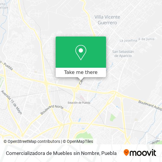 Comercializadora de Muebles sin Nombre map