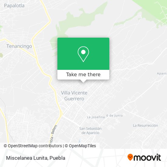 Mapa de Miscelanea Lunita