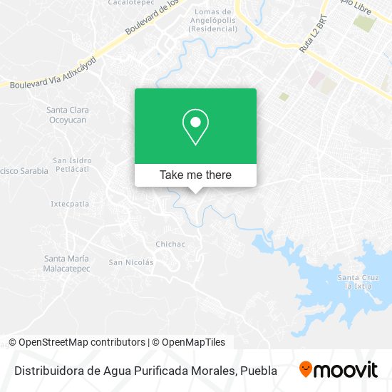 Distribuidora de Agua Purificada Morales map