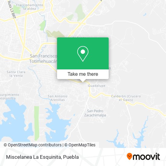 Miscelanea La Esquinita map