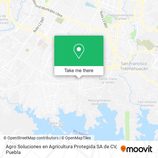 Agro Soluciones en Agricultura Protegida SA de CV map