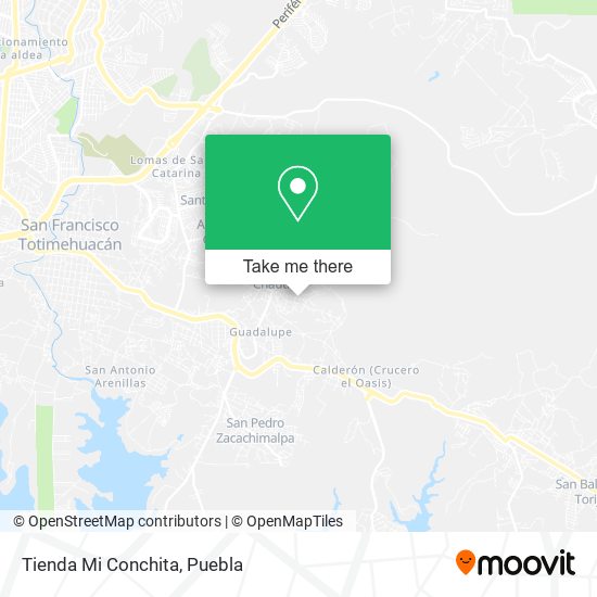 Mapa de Tienda Mi Conchita