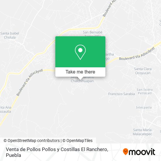 Venta de Pollos Pollos y Costillas El Ranchero map