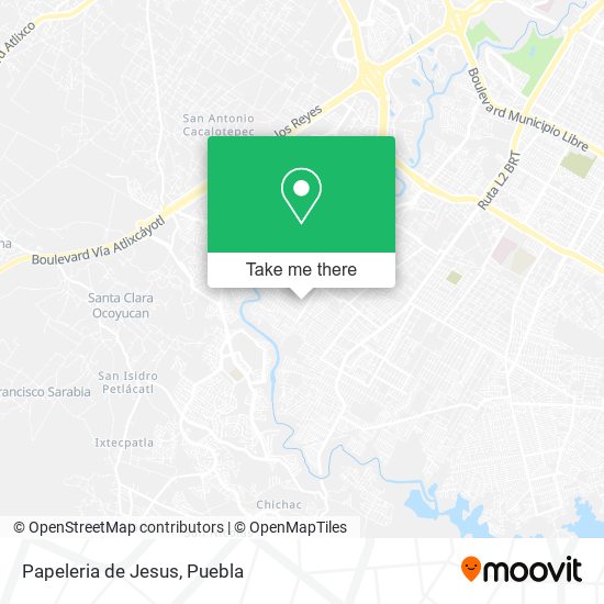 Papeleria de Jesus map