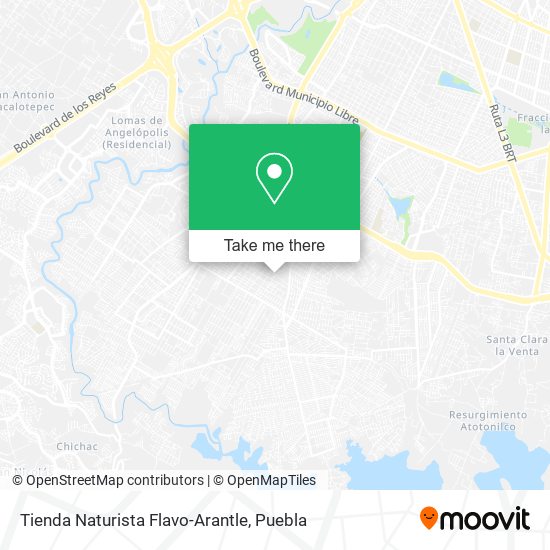 Tienda Naturista Flavo-Arantle map