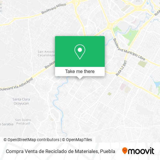 Compra Venta de Reciclado de Materiales map