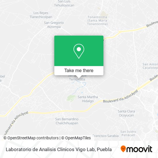 Laboratorio de Analisis Clinicos Vigo Lab map