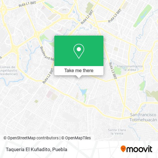 Taquería El Kuñadito map