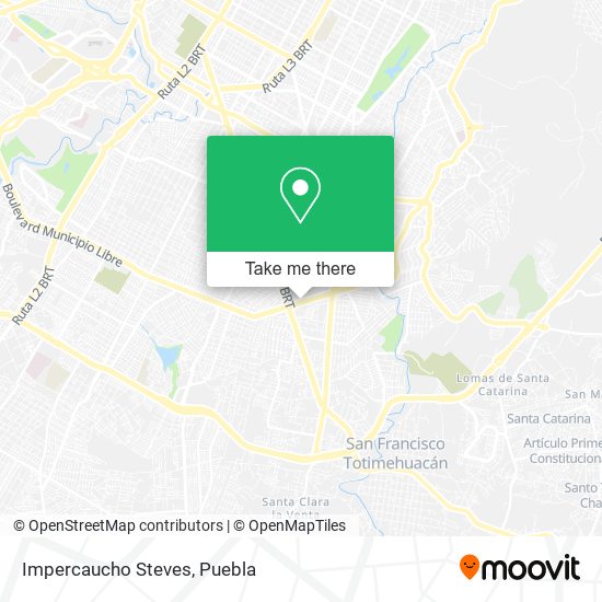 Impercaucho Steves map