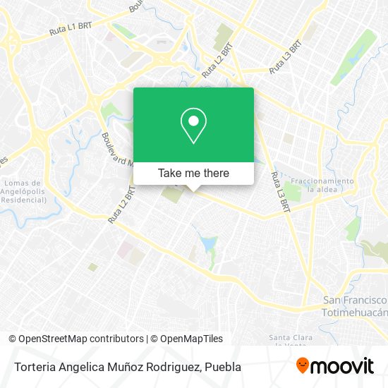 Torteria Angelica Muñoz Rodriguez map