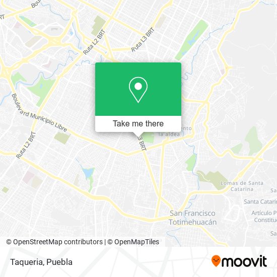 Taqueria map