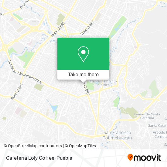 Cafeteria Loly Coffee map