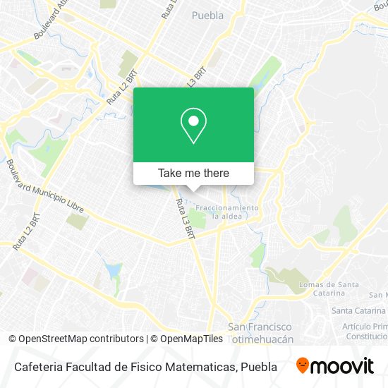 Cafeteria Facultad de Fisico Matematicas map