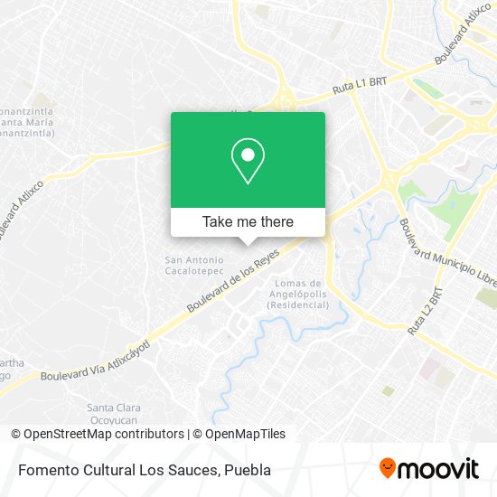 Mapa de Fomento Cultural Los Sauces
