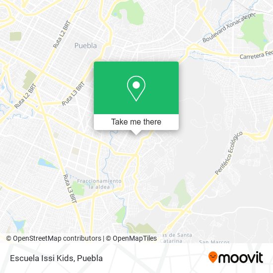 Mapa de Escuela Issi Kids