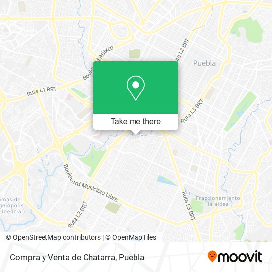 Mapa de Compra y Venta de Chatarra