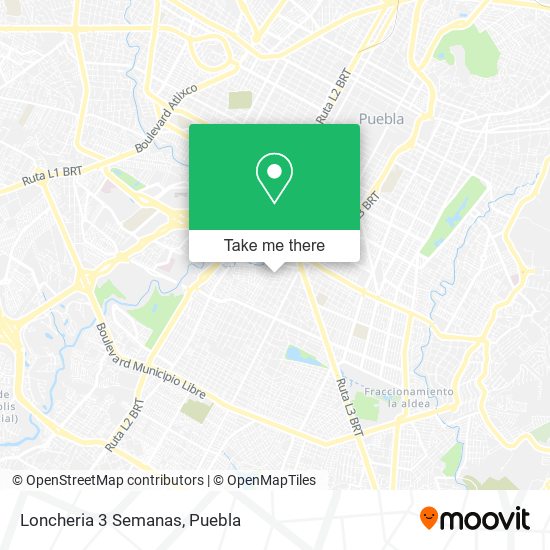 Mapa de Loncheria 3 Semanas