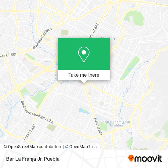 Mapa de Bar La Franja Jr