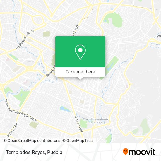 Templados Reyes map