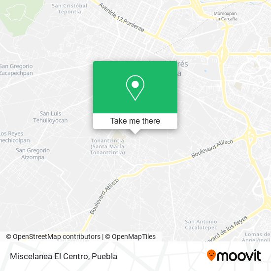 Mapa de Miscelanea El Centro