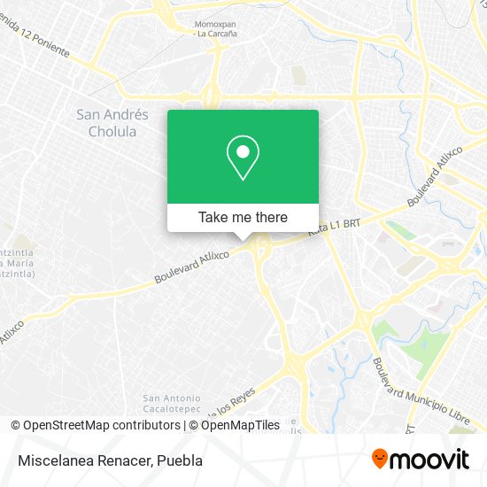 Mapa de Miscelanea Renacer