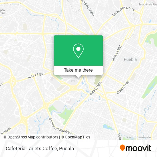 Cafeteria Tarlets Coffee map