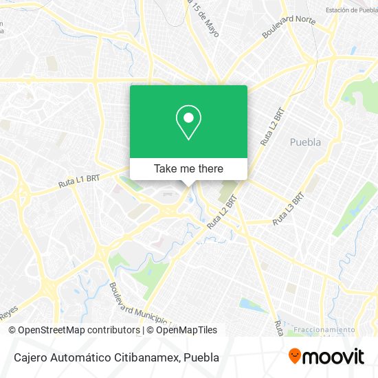 Cajero Automático Citibanamex map