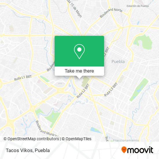 Mapa de Tacos Vikos