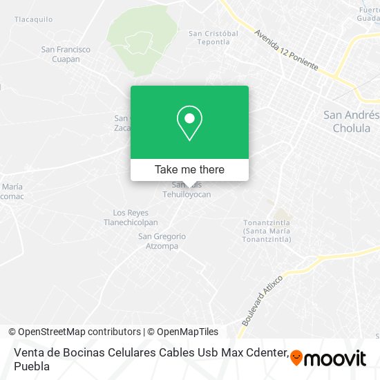 Venta de Bocinas Celulares Cables Usb Max Cdenter map