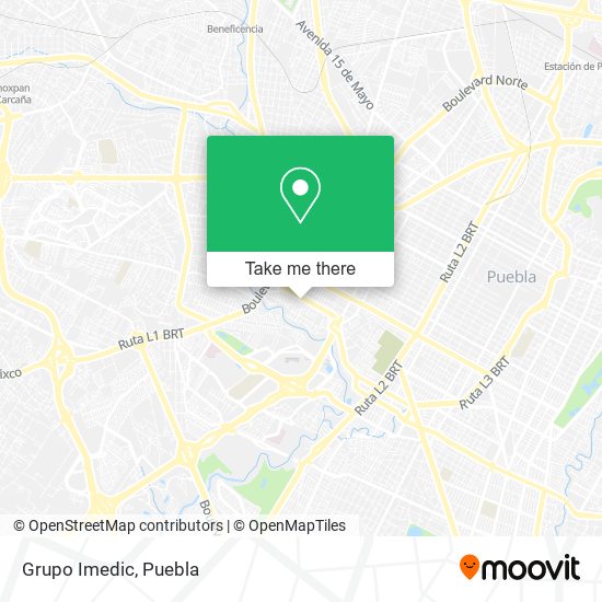 Mapa de Grupo Imedic