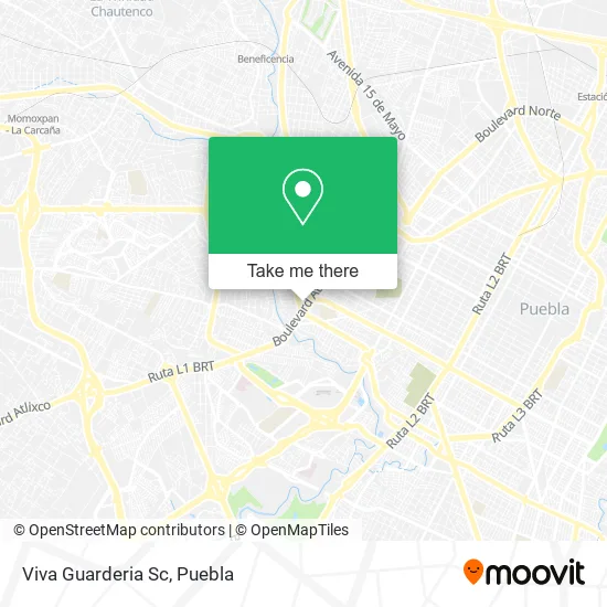 Viva Guarderia Sc map