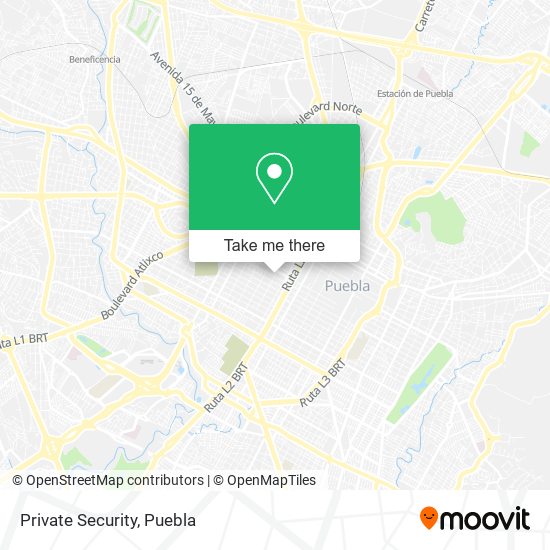 Mapa de Private Security