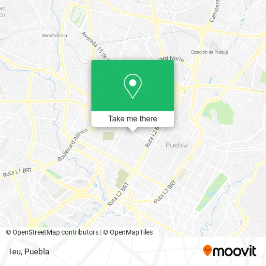 Mapa de Ieu