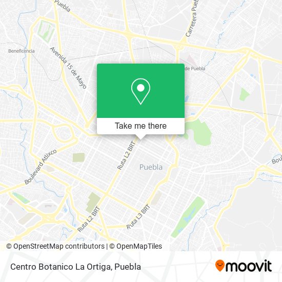 Centro Botanico La Ortiga map